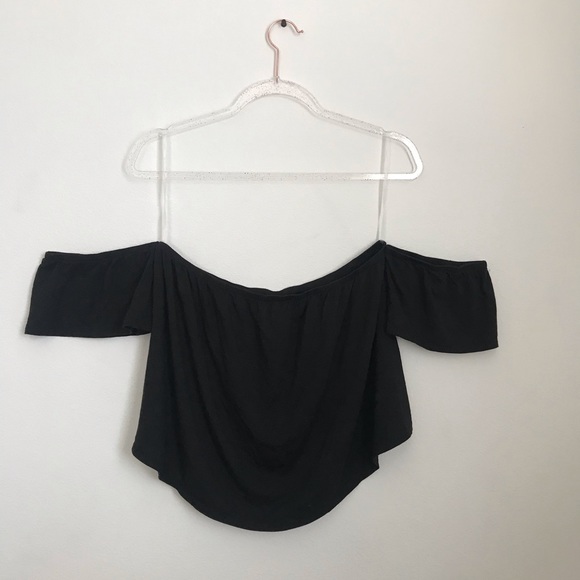 black off the shoulder top target